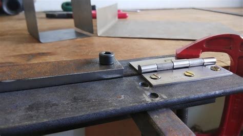 diy sheet metal bender plans|homemade sheet metal press brake.